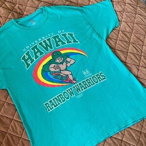 University of Hawaii Vintage Tee XL Rainbow Warriors